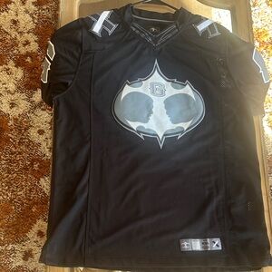 Black Men’s Grudge MMA Football Style Jersey